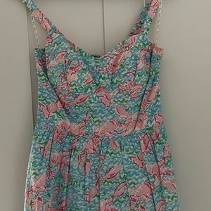 Lily Pulitzer Lobster Roll Special Edition Print Dress